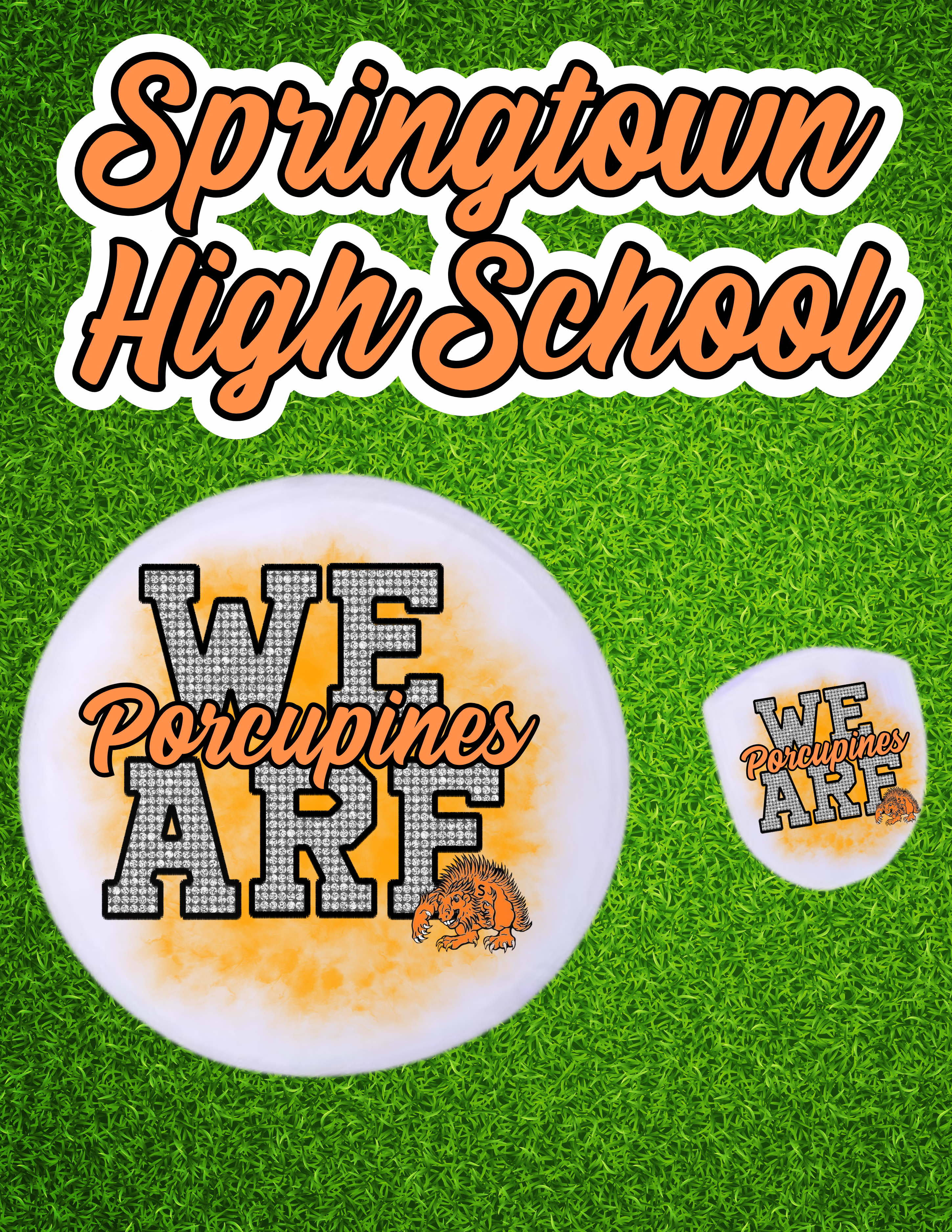 School Spirit Disc Fans